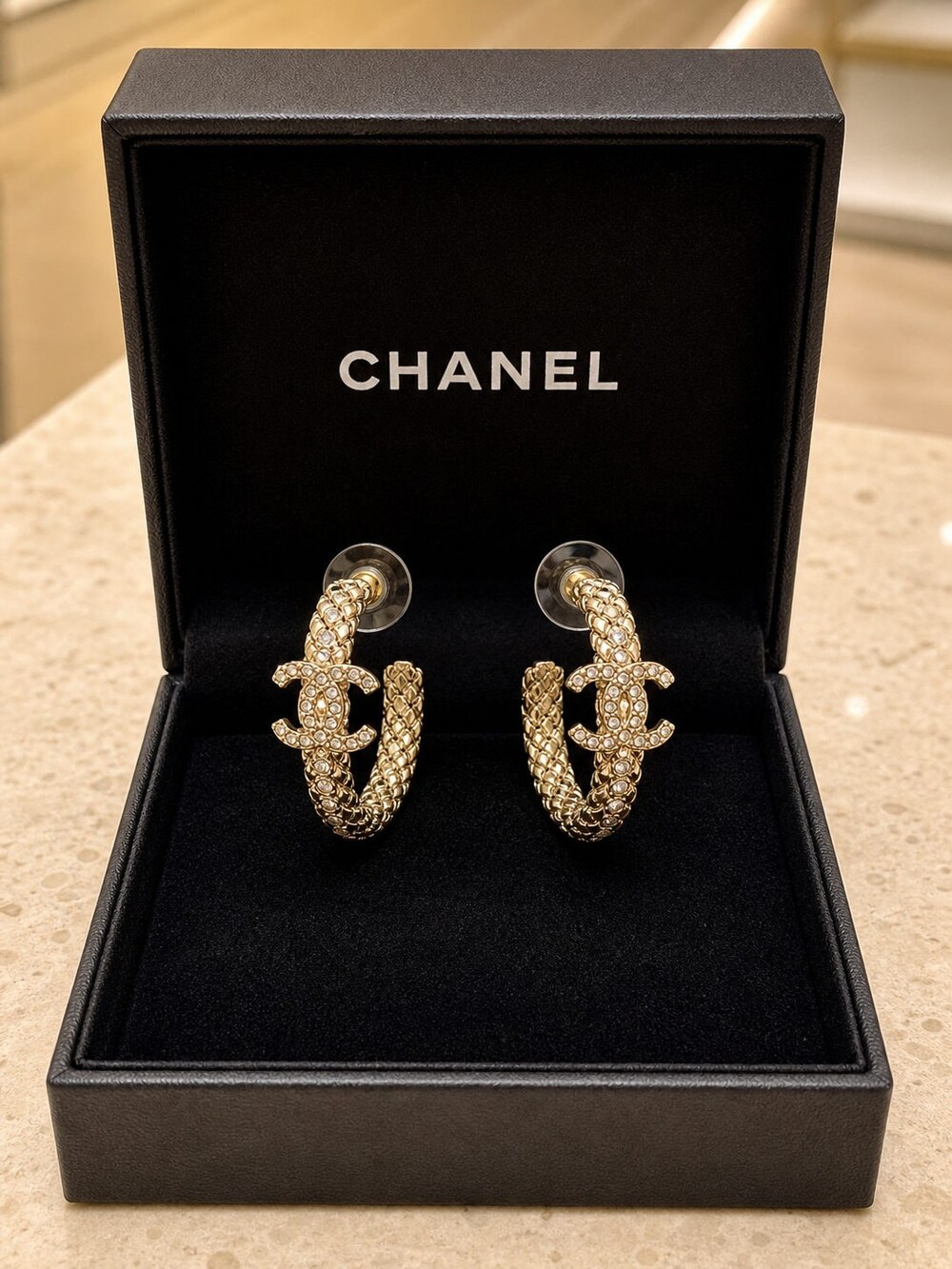 CHANEL Classic Parisian Earrings Style 7 | New with Box